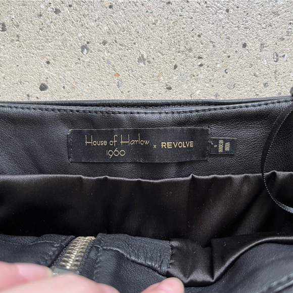 House of Harlow 1960 x REVOLVE Tori Leather Skirt - Picture 4 of 5